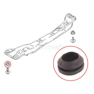 Втулка переднего подрамника NISSAN ALMERA 00-05/X-TRAIL 01-07/PRIMERA 01-07 SAT