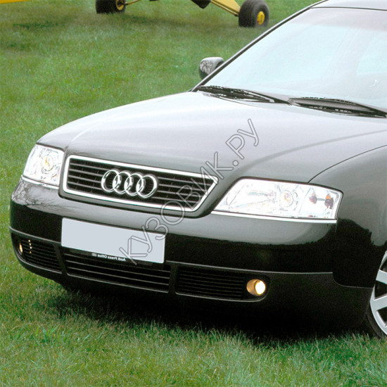 Бампер передний в цвет кузова Audi A6 C5 (2001-2004) рестайлинг