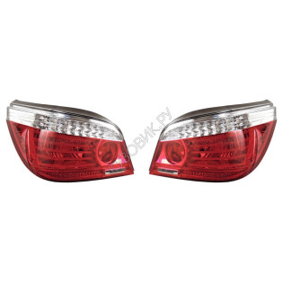 Фонари задние Бмв 5 Серии BMW 5-series E60 (2007-) комплект 2 штуки левый и правый DEPO высокое качество