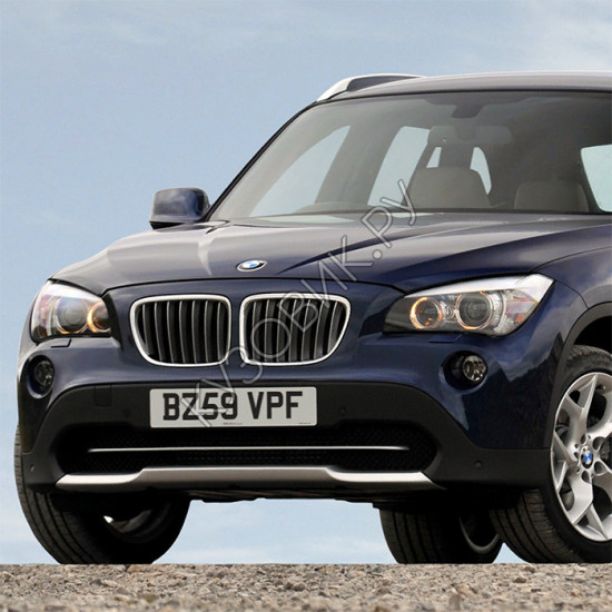 Передний бампер грунтованный в цвет кузова BMW X1 E84 (2009-2015)