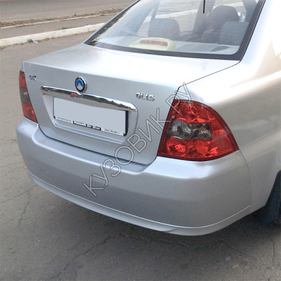 Бампер задний в цвет кузова Geely Otaka (2007-2009)