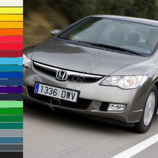 Бампер передний в цвет кузова Honda Civic 8 (2005-2008) седан