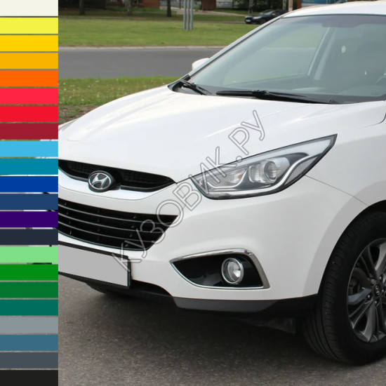 Бампер передний в цвет кузова Hyundai ix35 (2013-2015) рестайлинг
