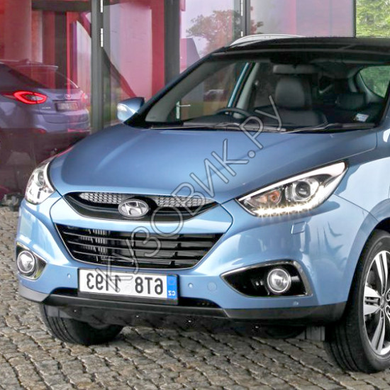 Бампер передний в цвет кузова Hyundai ix35 (2013-2015) рестайлинг