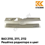 Решетка радиатора в цвет кузова ВАЗ 2110 2111 2112 290 - Южный крест - Серый