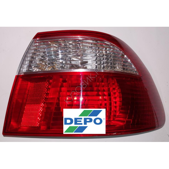 Фонарь правый задний в крыло Mazda 626 GF рестайлинг (1999-2002) DEPO