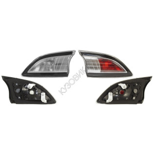 Фонари задние Мазда Мазда 3 Mazda Mazda-3 BL (2009-2012) комплект 2 штуки левый и правый DEPO высокое качество