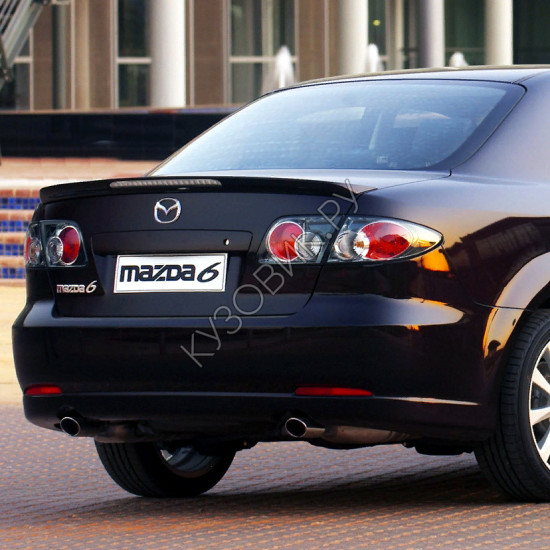 Бампер задний в цвет кузова Mazda 6 GG седан (2002-2008)