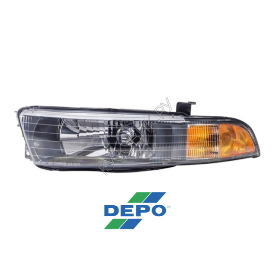 Фара левая Mitsubishi Galant 8 (2002-2003) DEPO