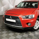 Бампер передний в цвет кузова Mitsubishi Outlander 2 XL (2009-2013) рестайлинг