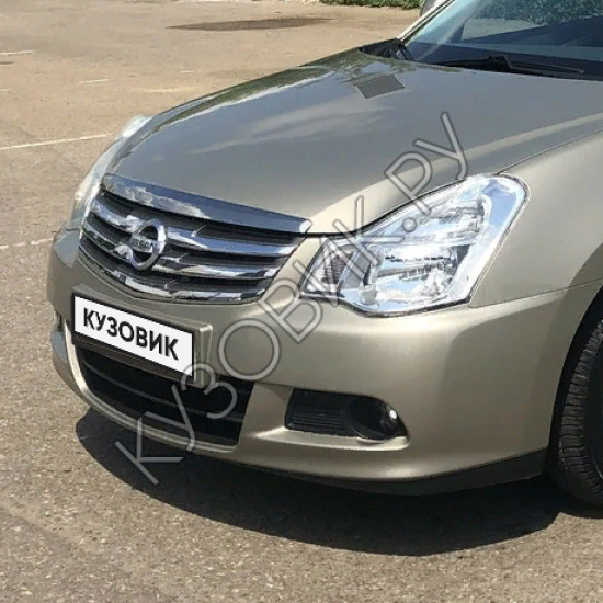 Бампер передний в цвет кузова Nissan Almera G15 (2012-2018)