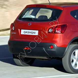 Бампер задний в цвет кузова Nissan Qashqai 1 J10 (2006-2013)
