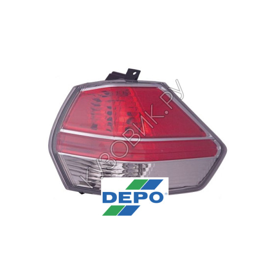 Фонарь правый задний в крыло Nissan X-Trail T32 (2013-2016) DEPO