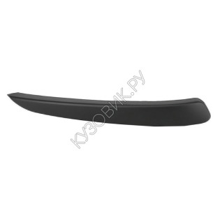 Молдинг переднего бампера правый грунтованный (5 дв) Opel Astra H (2004-2009)