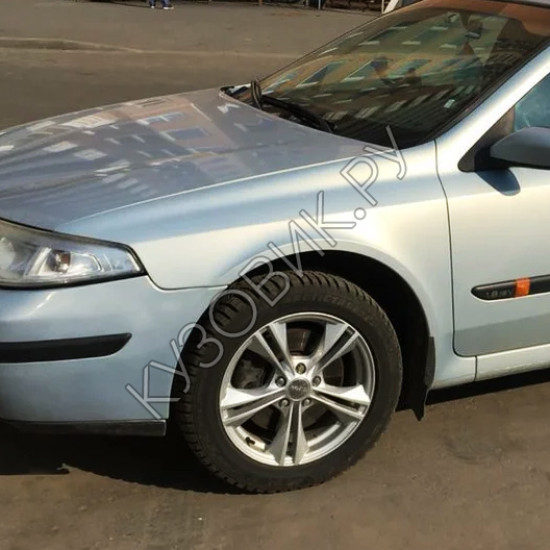 Крыло переднее левое в цвет кузова Renault Laguna 2 (2001-2006)