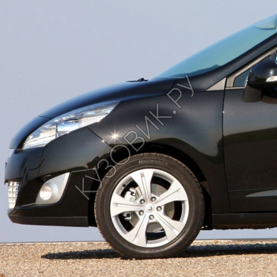 Крыло переднее левое в цвет кузова Renault Scenic 3 (2009-2012)