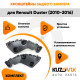 Крепления заднего бампера Renault Duster (2010-2016) комплект 2 шт левое + правое KUZOVIK Крепления заднего бампера Renault Duster (2010-2016) комплект 2 шт левое + правое KUZOVIK