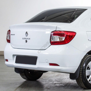 Бампер задний в цвет кузова Renault Logan 2 (2014-2018) Бампер задний в цвет кузова Renault Logan 2 (2014-2018)