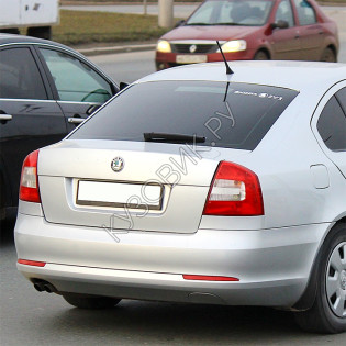 Бампер задний в цвет кузова Skoda Octavia A5 (2008-2013) рестайлинг Бампер задний в цвет кузова Skoda Octavia A5 (2008-2013) рестайлинг